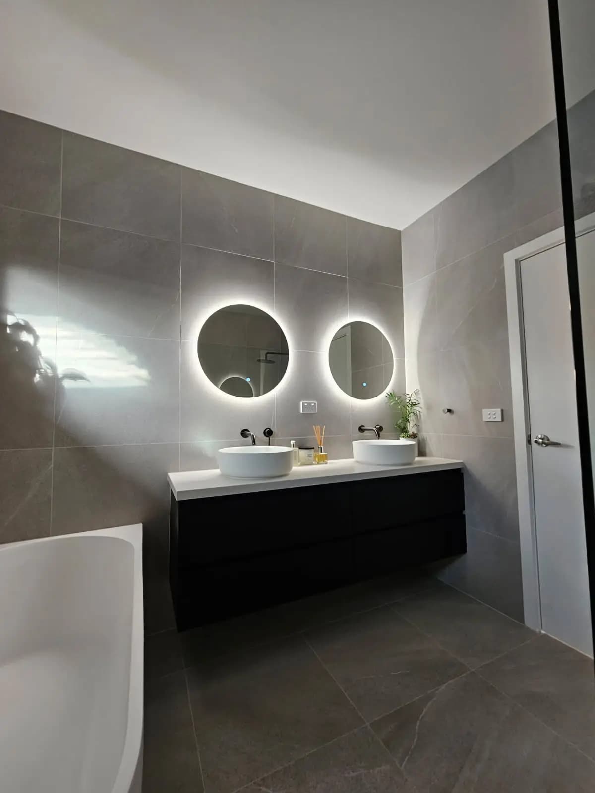 Designer bathroom renovation near Essendon
